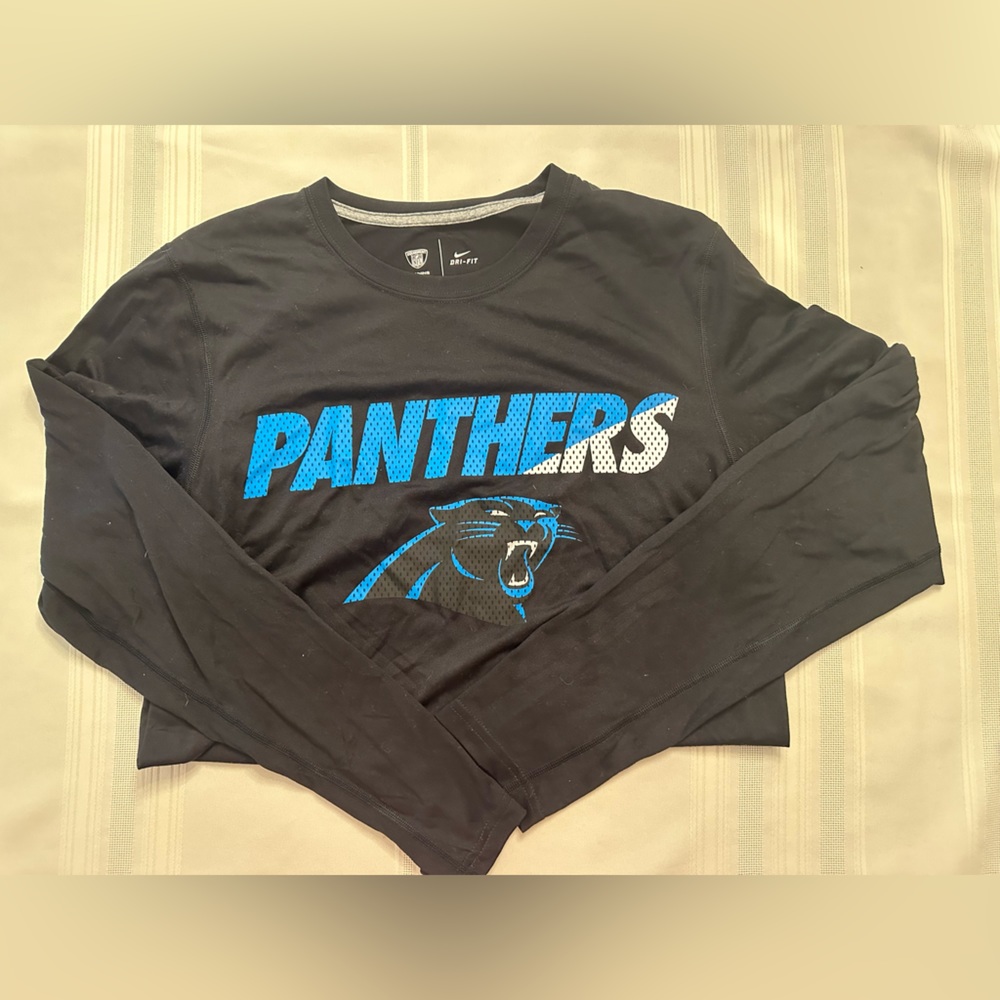 Nike Dri-Fit Panthers football NFL long sleeve